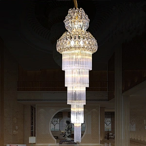Modern crystal lamps indoor lighting pendant light chandelier