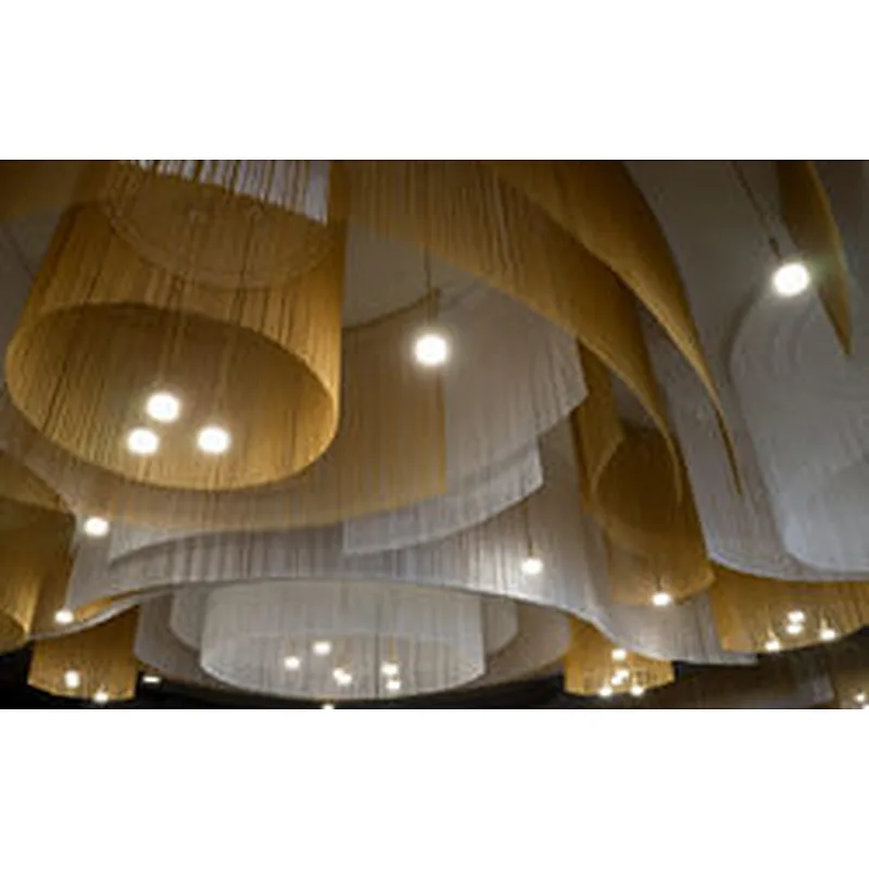 Custom Hotel Project Large Lights Lighting Chandelier Iron Curtain Chandeliers&Pendant Lights