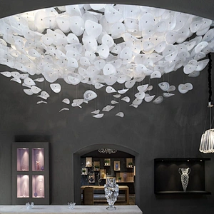 Customizable large hotel project pendant lamp  lighting decoration luxury chandelier