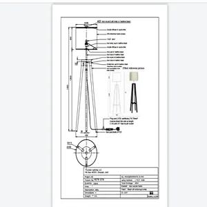European Modern Wooden Floor Lamp For Study And Sitting Room