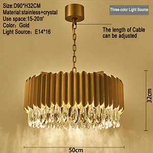 Modern Chandelier For Bed Rooms Indoor Hotel Lobby Black Crystal Pendent Lights