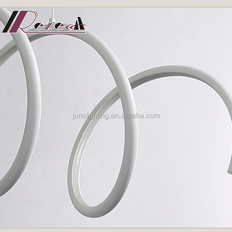 2022 New Spiral Unique Pendant Lamp For Office Chandeliers Pendant Lights