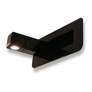 Hot sale rectangular 360 degree rotatable contemporary headboard reading wall lamp for hotel guestrooms