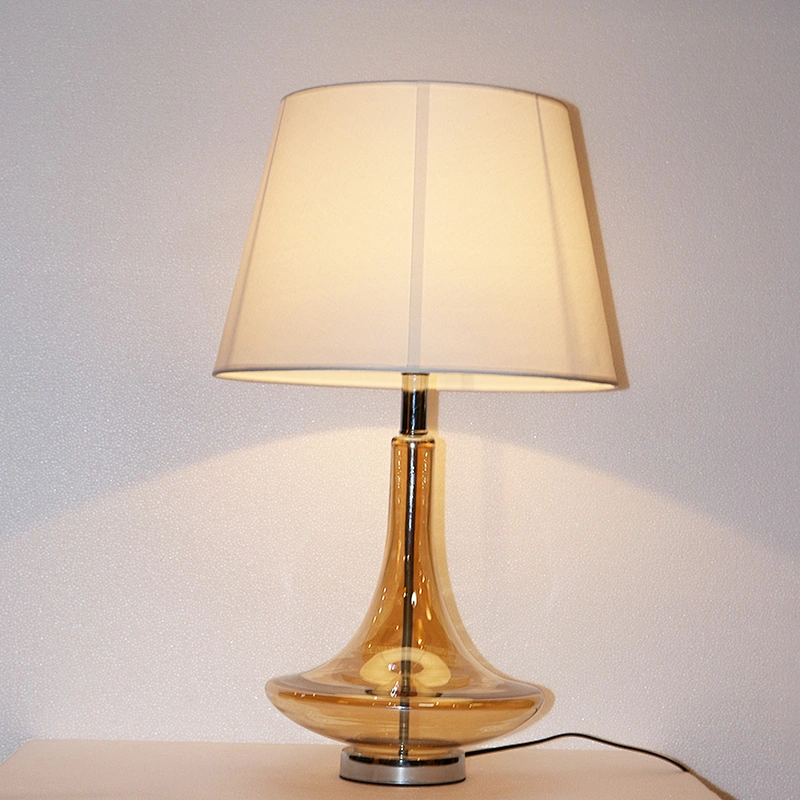 Rebecca lighting Modern custom glass jar hotel home decoration table lamp