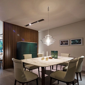 Minimalist Blown Glass Chandelier Modern Design Nordic Style Creative Contemporary Energy Saving Office,hotel 110-240 Rebecca 85