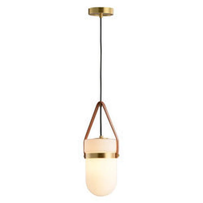 Dining Room Chandelier Simple Modern Light Luxury All Copper Pendant Lamp Creative Bedroom Chandeliers Lights