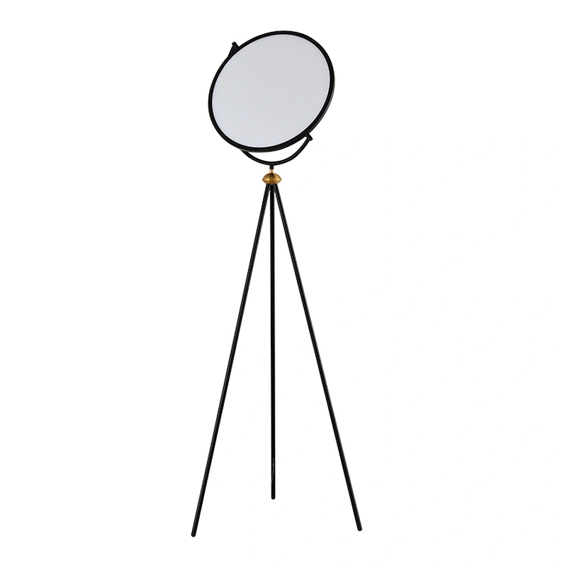 New design modern simple unique nordic hotel living room office tripod black led floor lamp