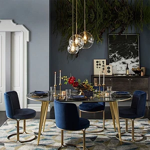 Nordic Simple Glass Shade Modern Pendant Lamp For Restaurant Bar