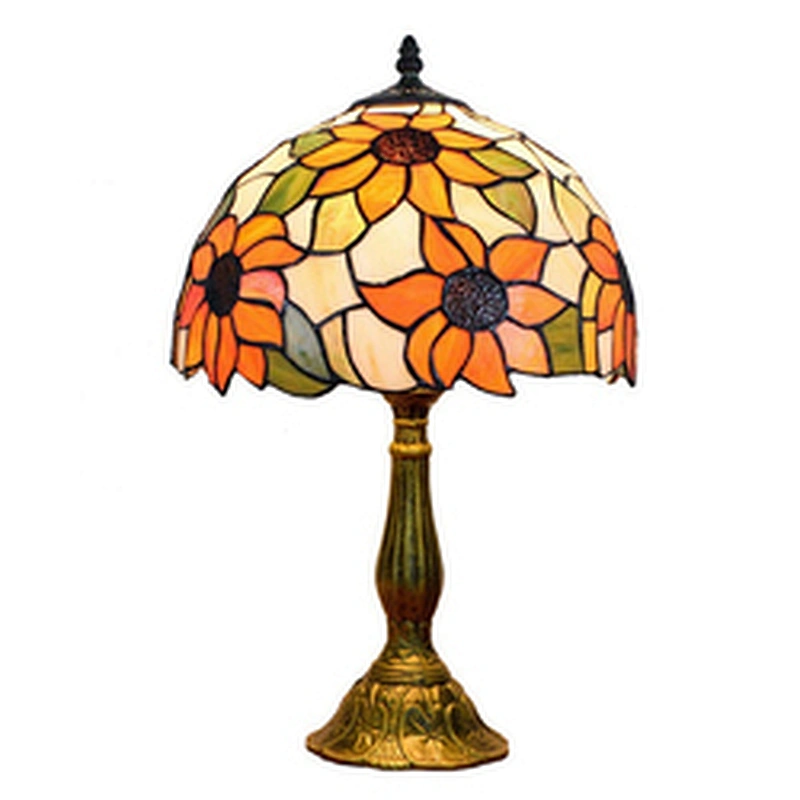 Rebecca High Quality Antique Stained Glass Tiffany Table Lamp Modern Desk Lamps