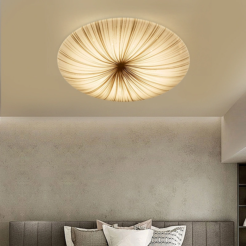 Modern living room bedroom fabric chandelier villa decorative lighting hotel guest room custom chandeliers&pendant lights