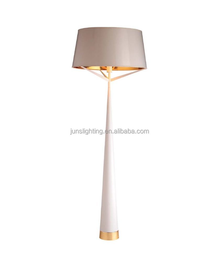 5 star hotel Italian modern aluminium shade floor lamp