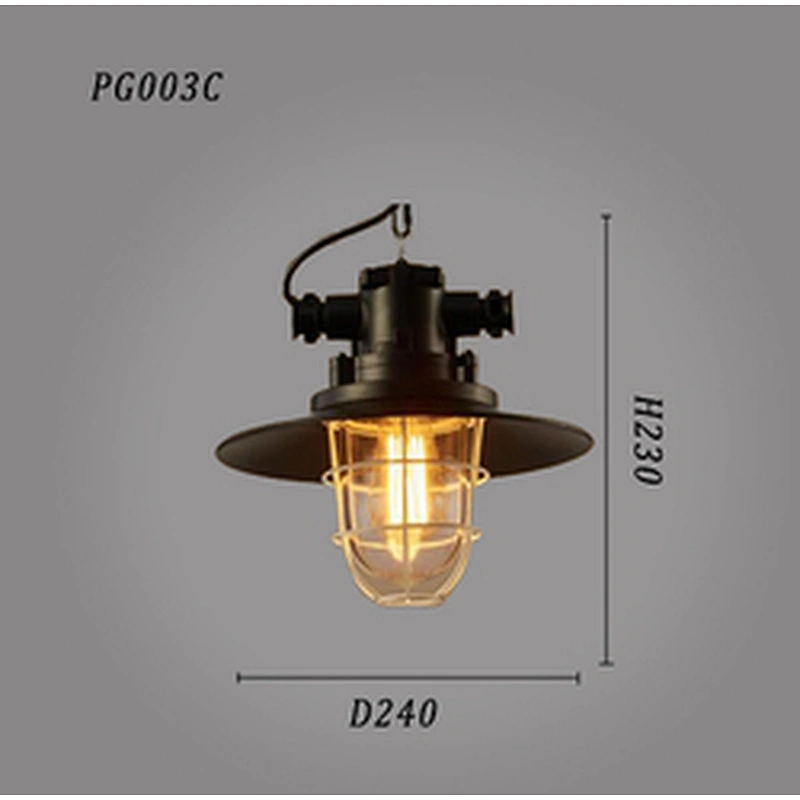 Retro Chandelier Pendant Lights Restaurant Bar Black Lights Design Lighting Hanging Antique Industrial