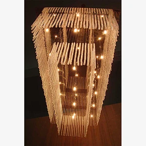 Modern pendant light dining room  hotel large luxury  K9 crystal chandelier lighting