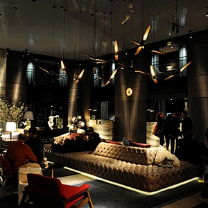 Modern nordic indoor lighting  metal tube black gold aluminum led ceiling light pendant lamp