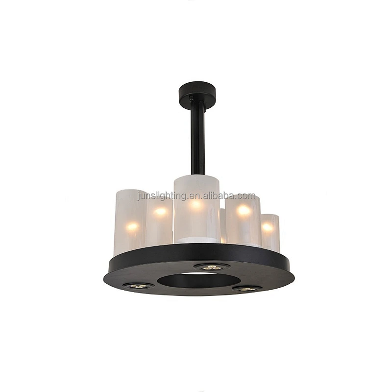 Zhongshan Modern Simple glass candle pendant light chandelier