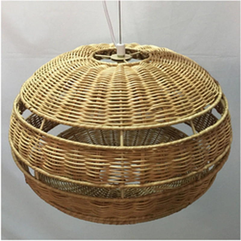 Woven Chandelier Chinese In Teahouse Dining Room Bedroom Rattan Chandelier