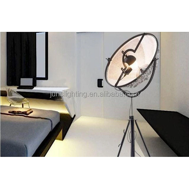 Adjustable industrial photography floor lamp