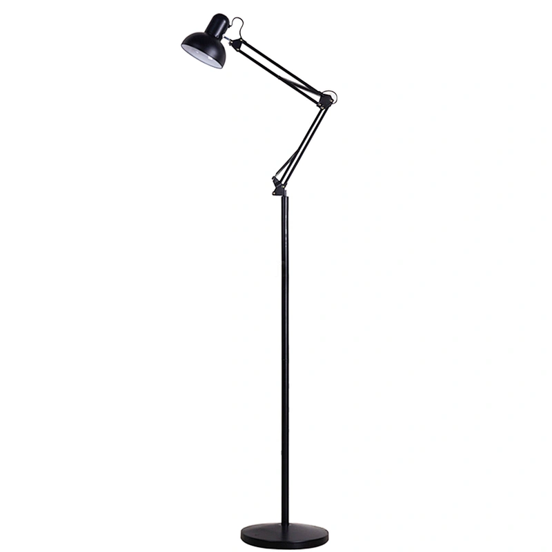 Creative two control dimming modern reading floor lamp