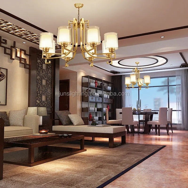 Modern Copper Pendant Lamp Lighting Chandelier Creative Wire Mesh Floating Clouds Pendant Lamp Lighting for Hotel European