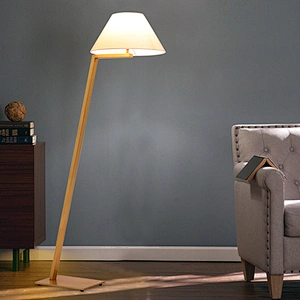 High Quality Modern Unique Design Fabric Lamp Shade Floor Lamp for Reading Room