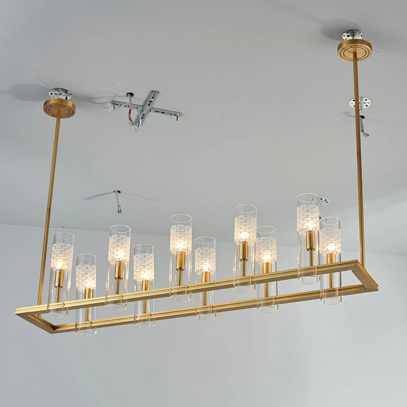 contemporary lighting  solid brass  hanging pendant lamp for restaurant