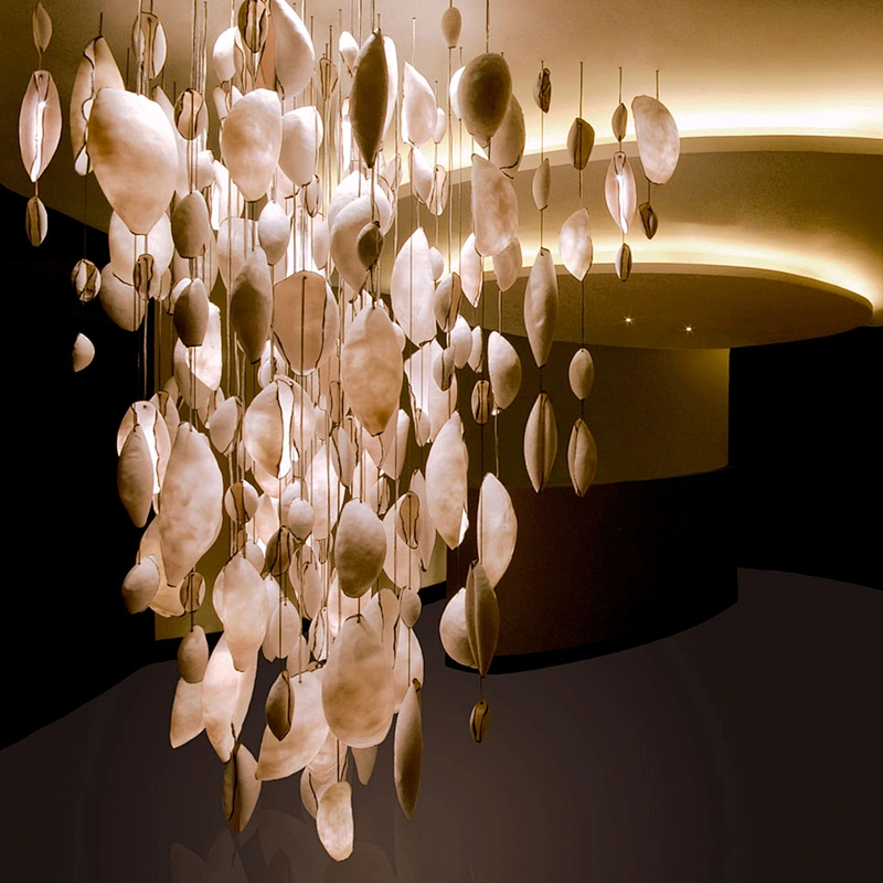 Customizable modern hotel project lobby luxury decorative lighting chandelier