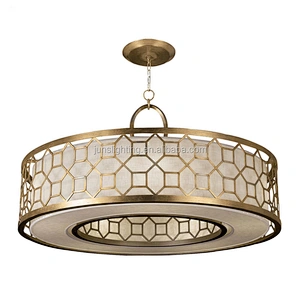 Zhongshan Simple Classic Round E27 Living Room Hanging Pendant Lamp For Living Room