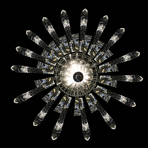 Modern Luxury Lighting Chandelier High-Grade Crystal Flower Luxury Lighting