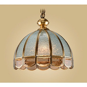 All copper quality handmade art Moroccan chandelier hotel apartment living room glass chandelier