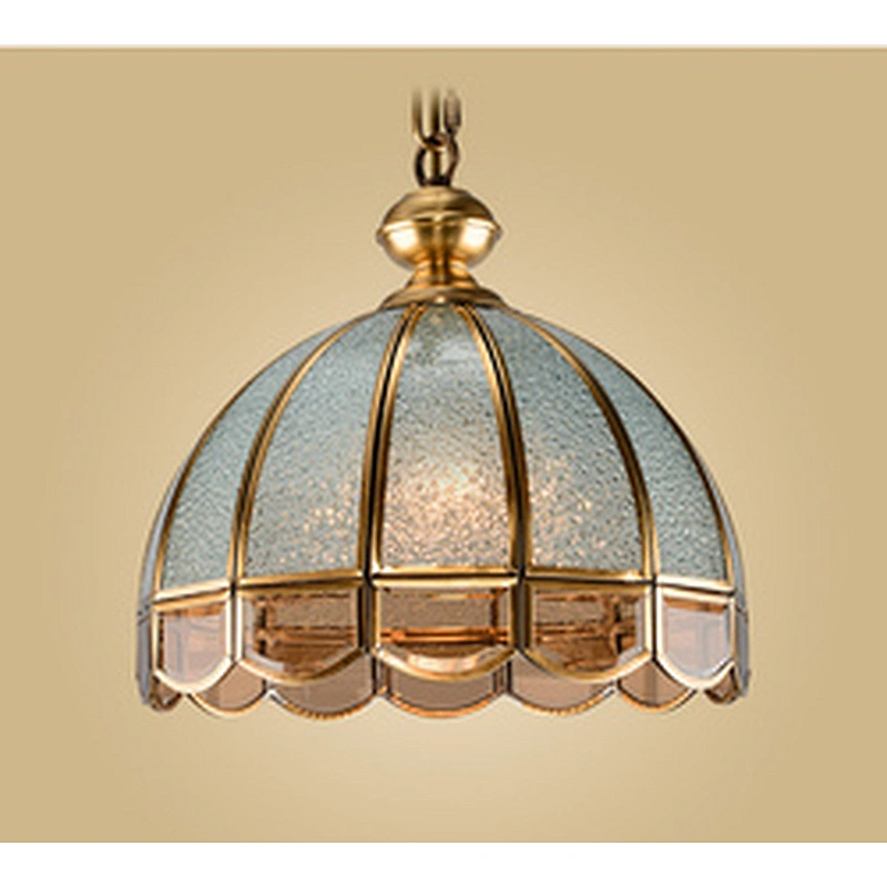 All copper quality handmade art Moroccan chandelier hotel apartment living room glass chandelier