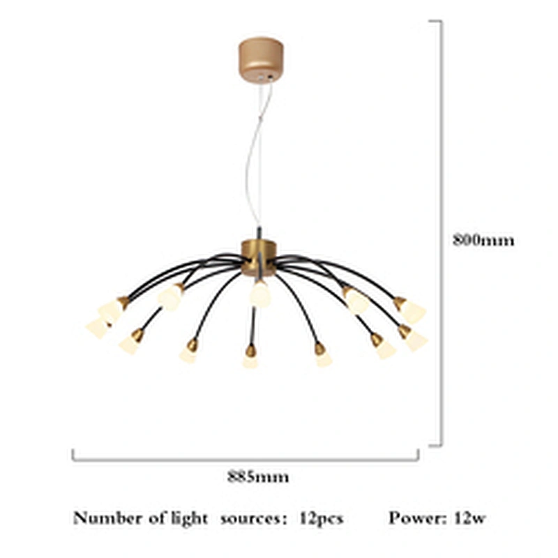 Modern Nordic style decoration pendant light led chandelier lighting
