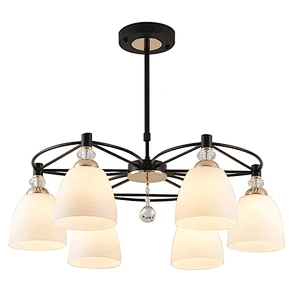Hanging Unique Style Antique Alabaster Glass Pendant Light Chandeliers Pendant Lights