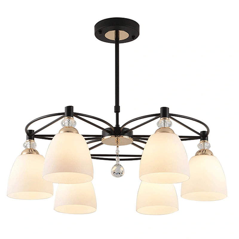 Hanging Unique Style Antique Alabaster Glass Pendant Light Chandeliers Pendant Lights
