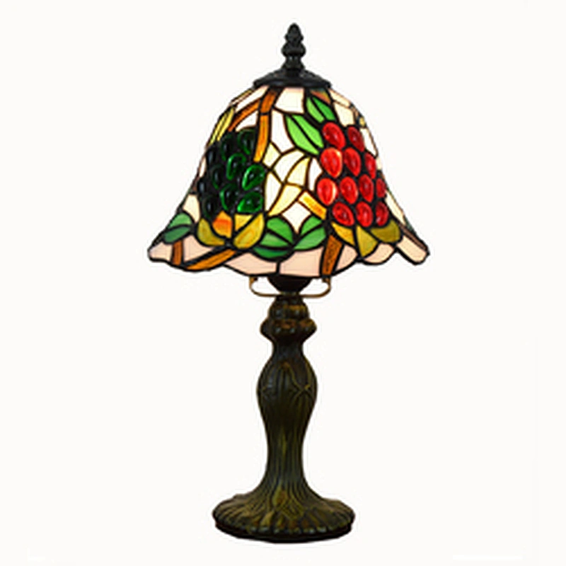 Rebecca High Quality Antique Stained Glass Tiffany Table Lamp Modern Desk Lamps
