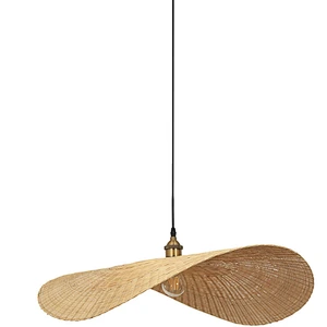 Southeast Asia Bamboo art light creative restaurant teahouse LED hotel chandelier