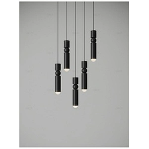 Modern Living Room Aluminum Chandelier Bedroom Bedside Lamp Acrylic  Chandelier