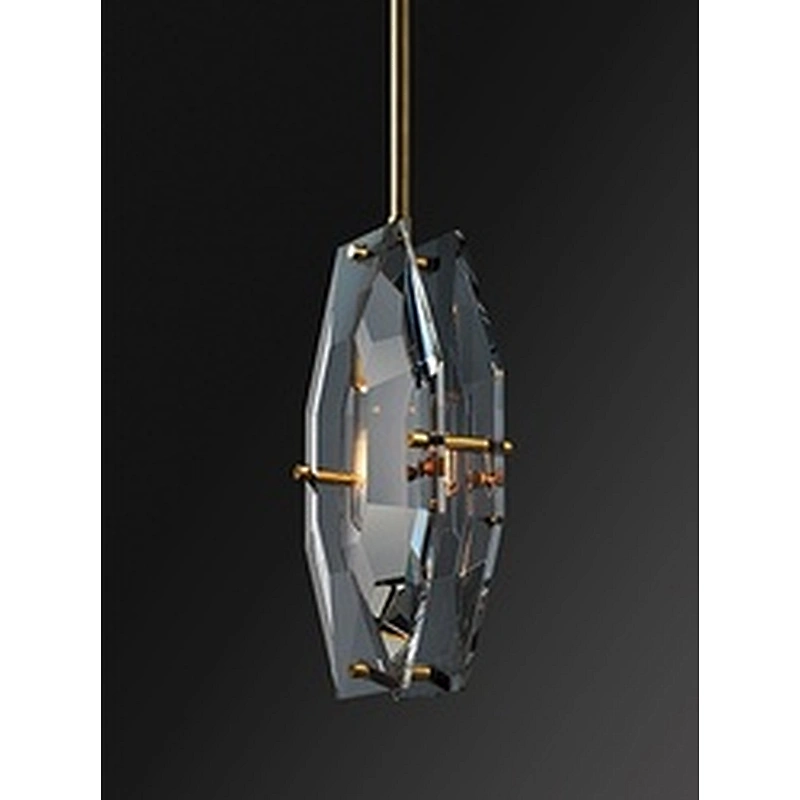 Modern Luxury Lamp  Bedside Dining Room Chandelier All Copper Glass Atmosphere Bar Table Lamp