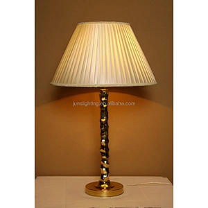 High class brass beside table lamp