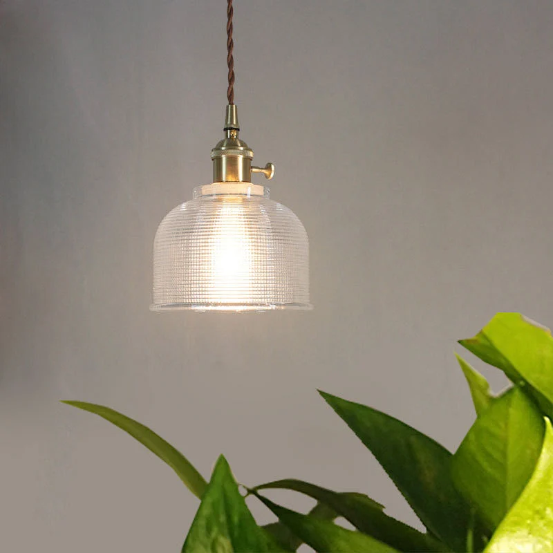 Nordic Glass Lamp Modern Simple Pendant Lamp For  Bedroom And  Headboard