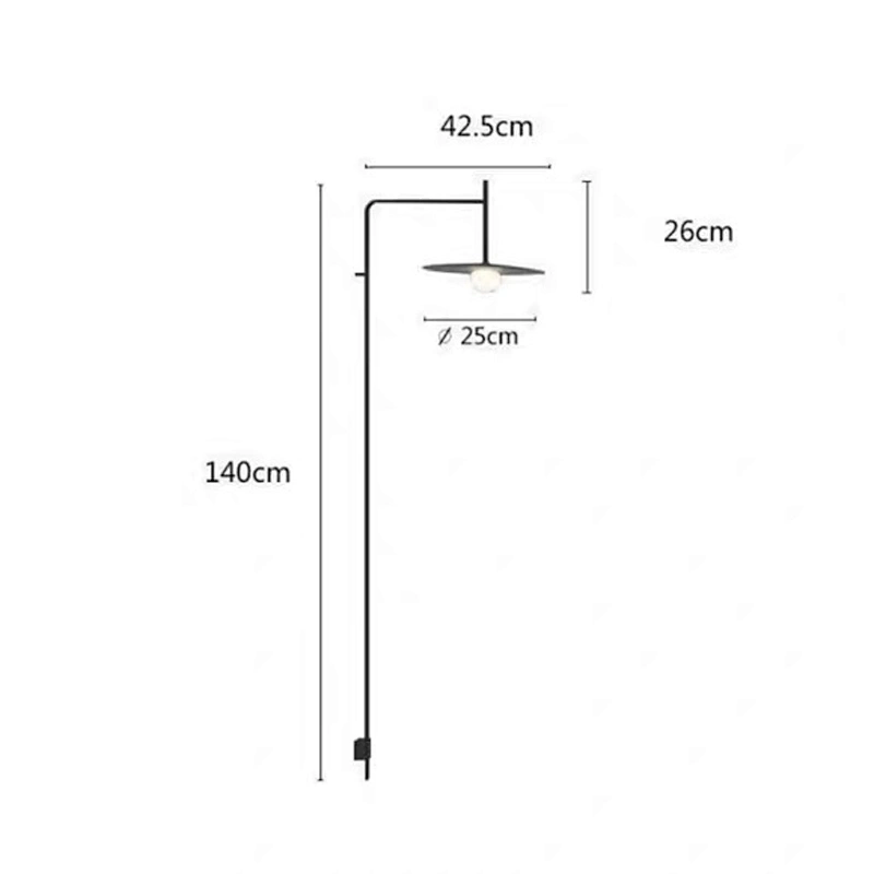 Modern Creativity Adjustable LED Wall Lighting In Living Room