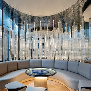 Customizable hotel luxury decorative lighting modern k9 crystal chandelier