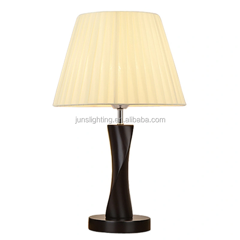 Fabric shade table lamps