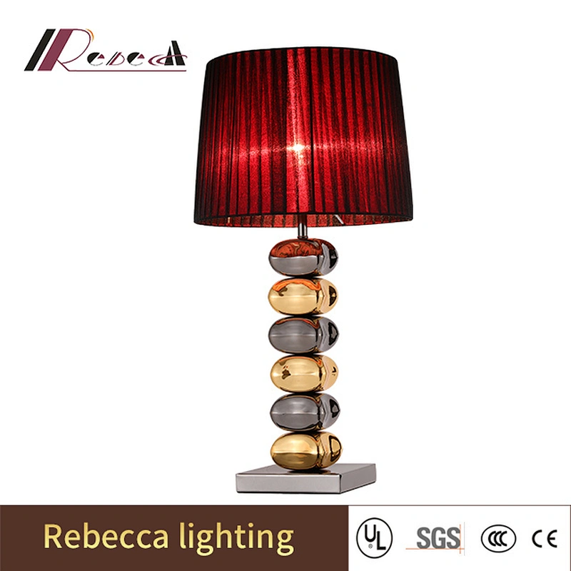 Retro industrial organza shade living room bedroom decorative iron suites lighting