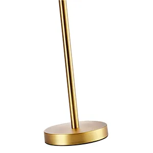 American vintage industrial luxury decorative hotel guest room bedside copper table lamp