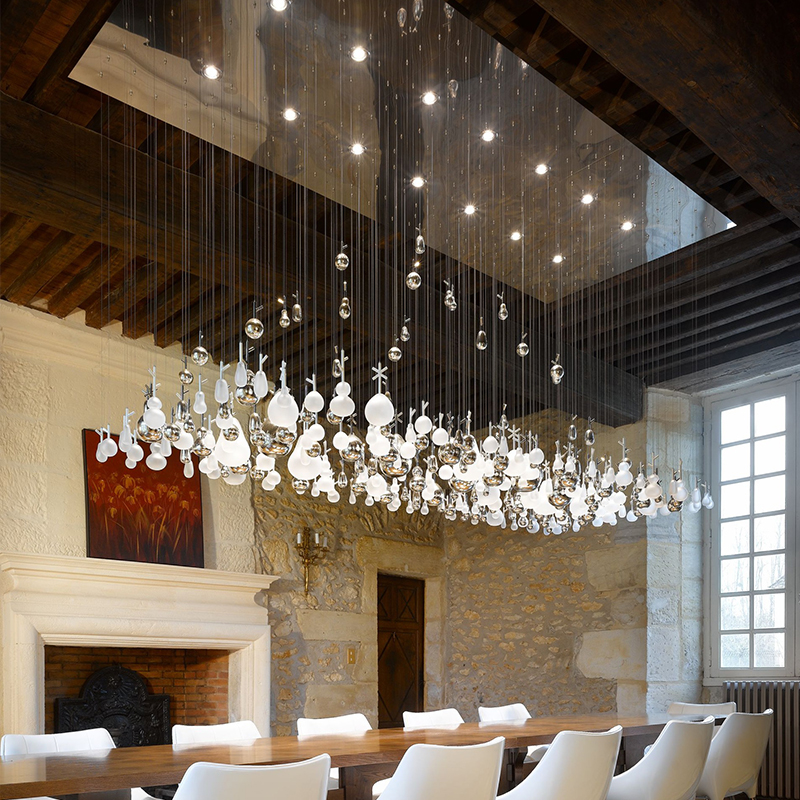 professional custom design Customizable decoration project hotel lobby restaurant big chandelier