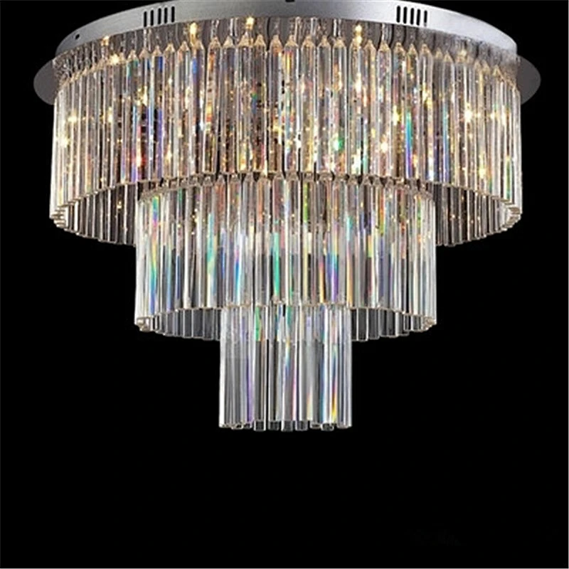 Modern Style Living Room Bedroom Restaurant Lighting Ceiling Pendant Lamp Crystal Chandelier