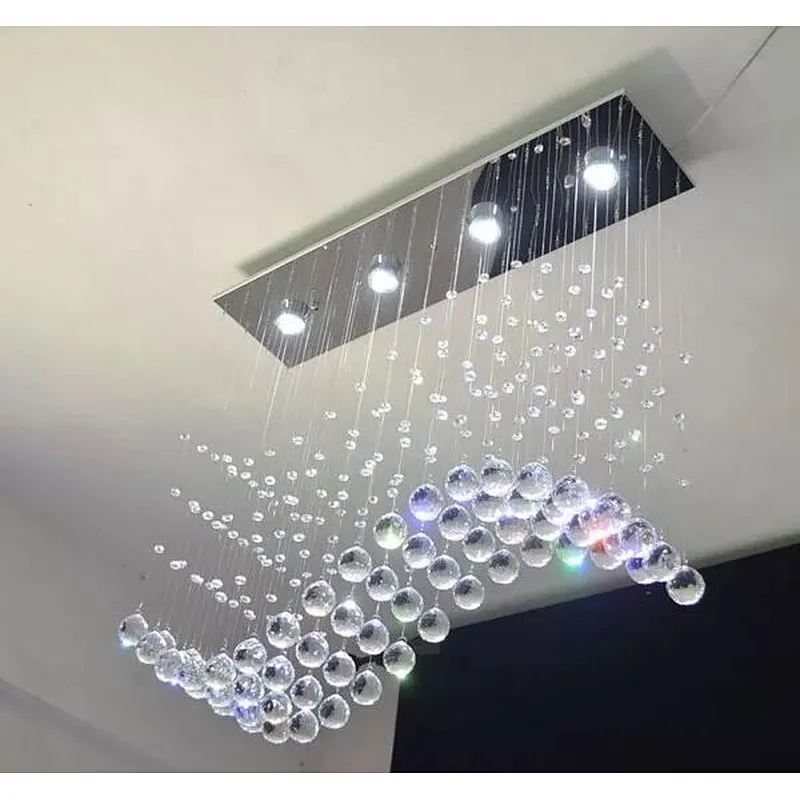 Modern Hotel Decorative Glass Chandelier Lights For Lobby Chandeliers Pendant Lights