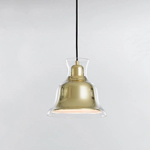 Vintage style custom color glass lightshade Edison bulbs pendant lamp