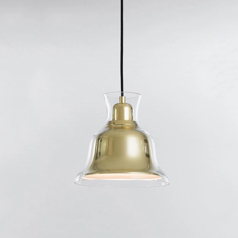 Vintage style custom color glass lightshade Edison bulbs pendant lamp