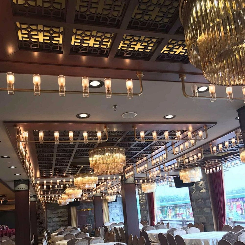 contemporary lighting  solid brass  hanging pendant lamp for restaurant